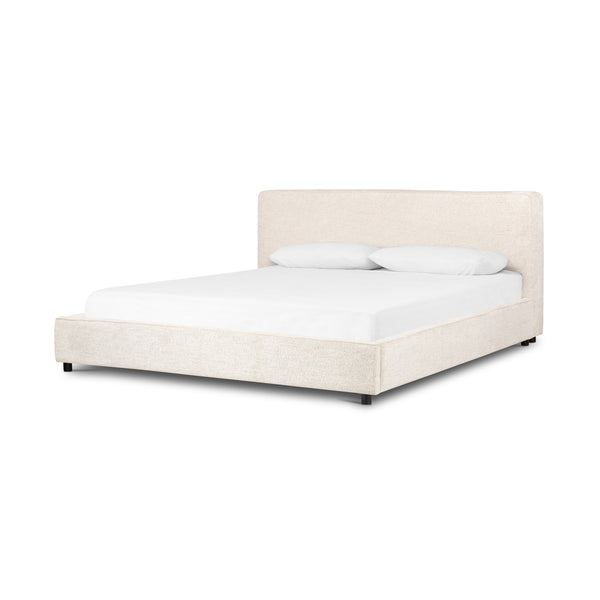 Aidan Bed In Plushtone Linen In Queen