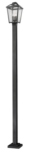 Bayland 3 Light Outdoor Post Light in Oil Rubbed Bronze Finish