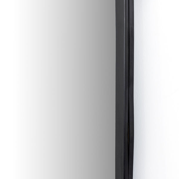 Dawson Floor Mirror In Matte Black