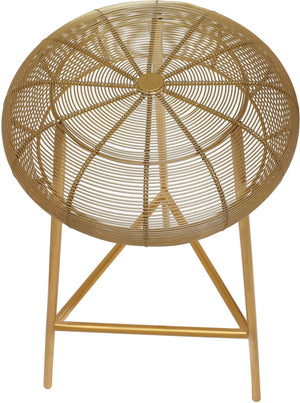 Sylvester Bar Stool In Gold