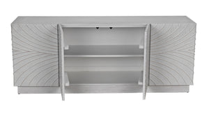 Cavalier Mahogany and Veneer Sideboard in White Wash Finish