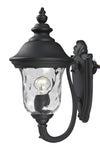 Armstrong Outdoor Wall Light in Black Finish