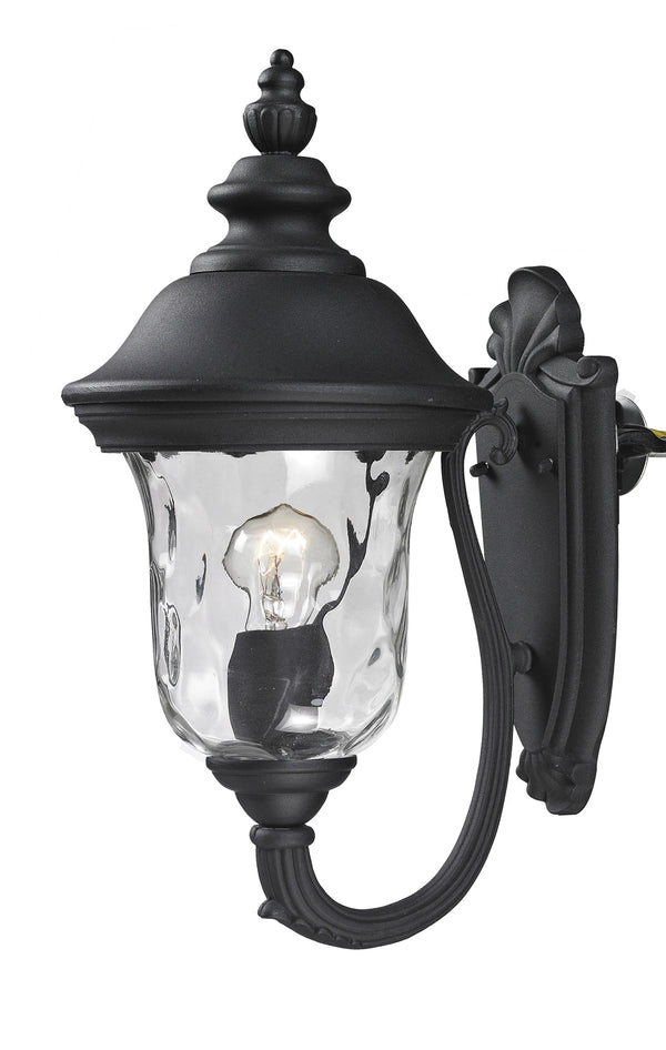 Armstrong Outdoor Wall Light in Black Finish