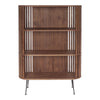 Moe's Henrich Bookshelf in Solid Walnut