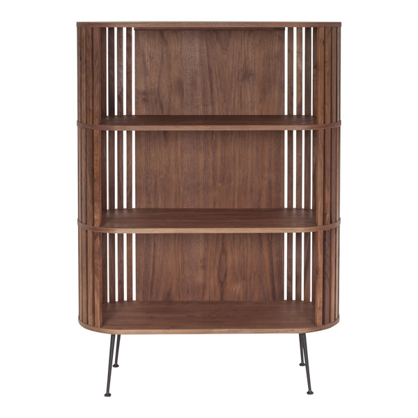 Moe's Henrich Bookshelf in Solid Walnut
