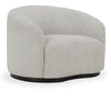 Beverly Upholstered Swivel Chair - Coastal Breeze