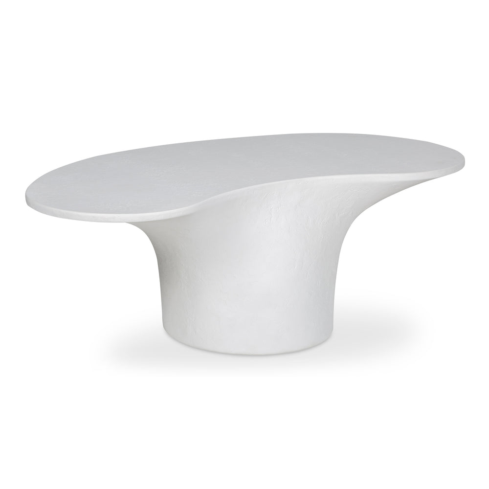 Moe's Yumi Outdoor Coffee Table in White