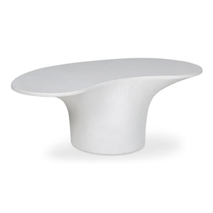 Moe's Yumi Outdoor Coffee Table in White