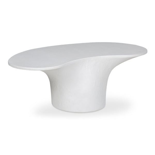 Moe's Yumi Outdoor Coffee Table in White