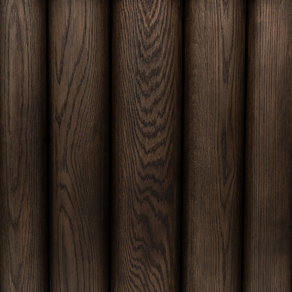 Tiber Solid Wood Console Table - Toasted Brown
