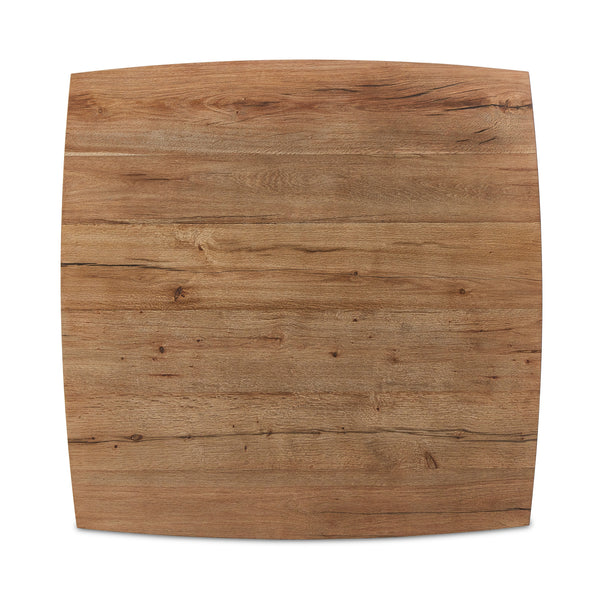 Brinton Square Coffee Table in Rustic