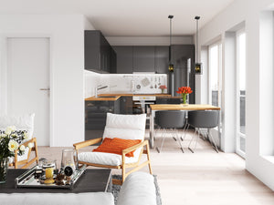 Infinity 3 Light Mini Pendant in Misty Charcoal Finish