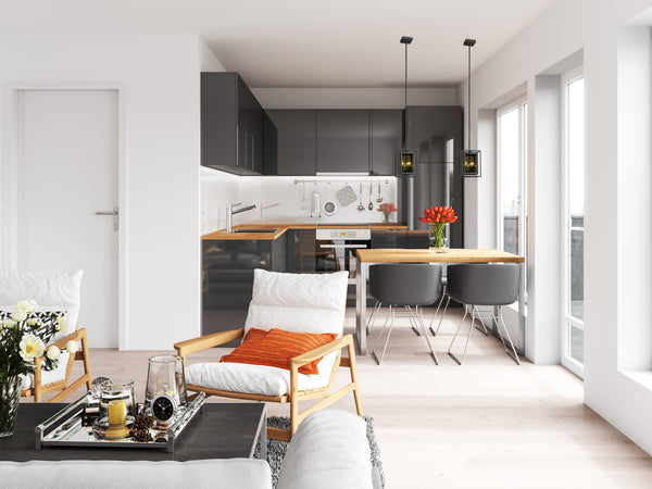 Infinity 3 Light Mini Pendant in Misty Charcoal Finish