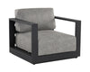 TAVIRA ARMCHAIR - CHARCOAL - LANIKAI SALT AND PEPPER