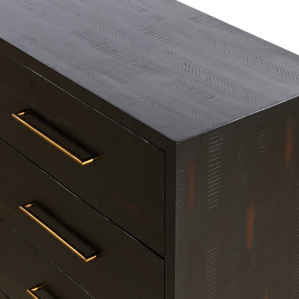 Suki 9 Drawer Dresser in Burnished Black