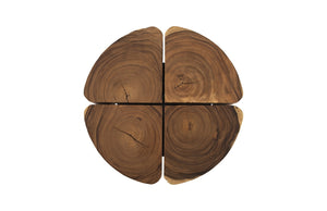 Clover Coffee Table, Natural