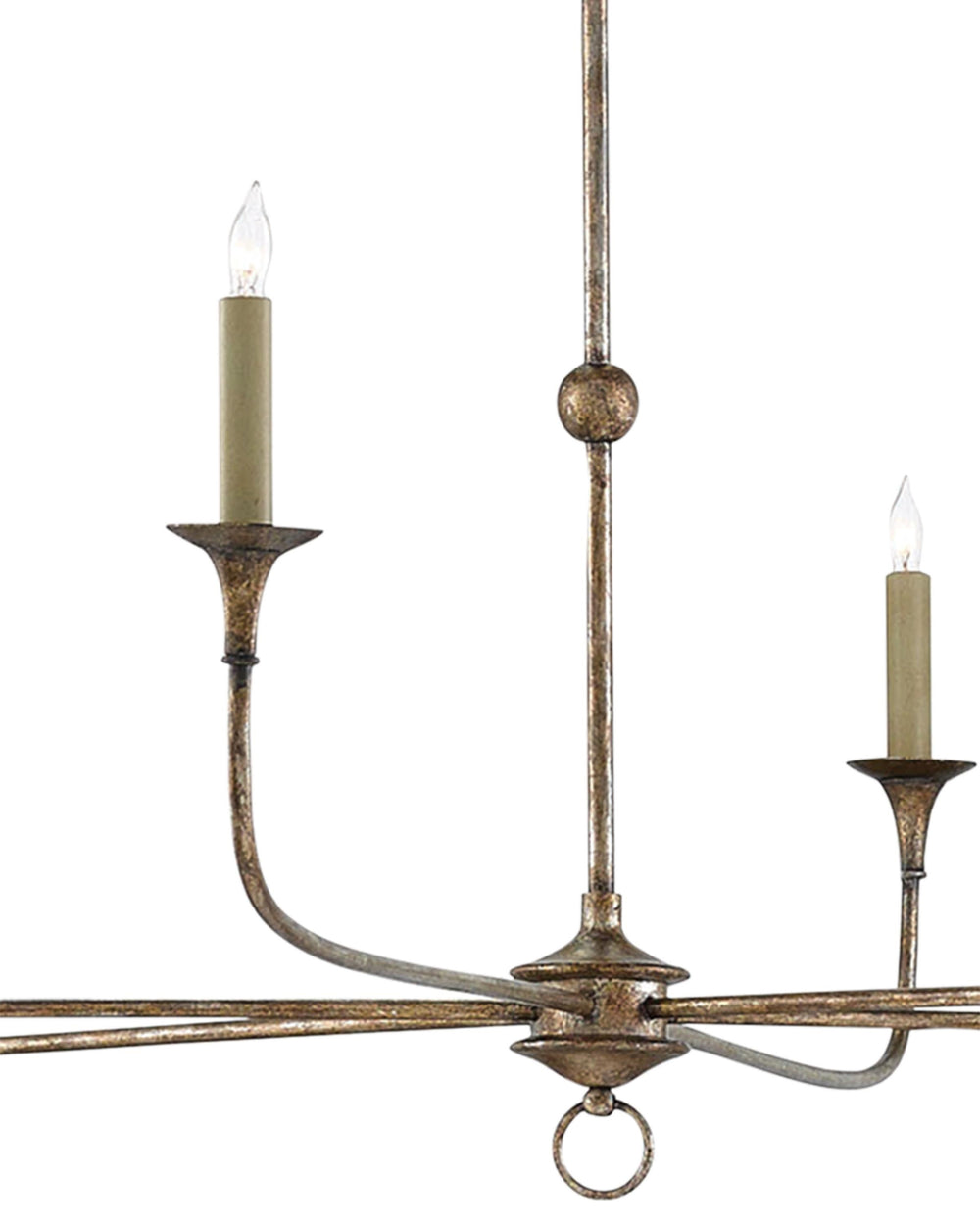 Nottaway Bronze Large Chandelier In Pyrite Bronze