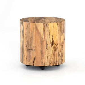 Hudson Round End Table-Spalted Primavera