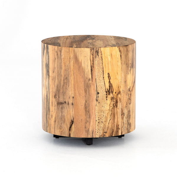 Hudson Round End Table-Spalted Primavera