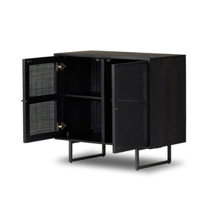 Carmel Small Cabinet - Black Wash