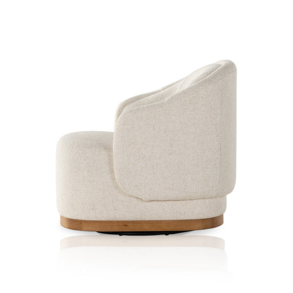 Martine Swivel Chair - Omari Natural