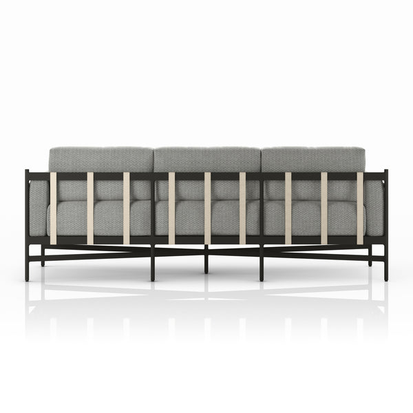 Hearst Outdoor Sofa 99" In Faye Ash