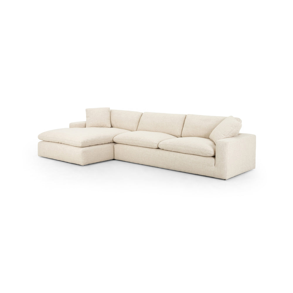 Plume 2 Pc Sectional-106"-Laf Chaise-Tc