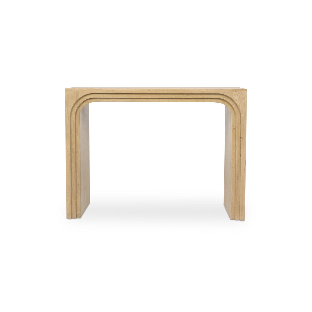 Moe's Berkley Console Table in Natural Oak
