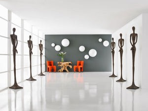 Ball Wall/Ceilling Ball Small Pearl White