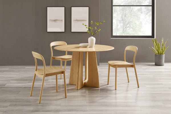 Luna 48“ Round Table, Wheat