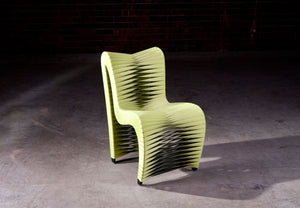 Seat Belt Dining Chair,Green