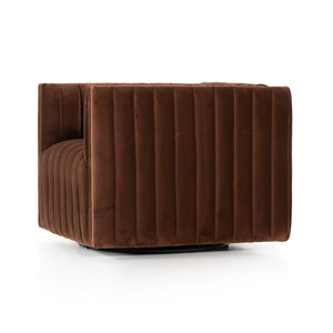 Augustine Swivel Chair In Surrey Auburn