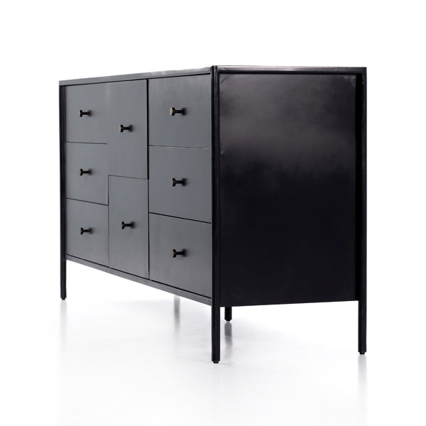 Soto 8 Drawer Dresser In Black