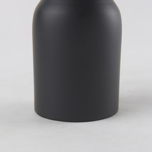 Malta Small Black Metal Candle Holder