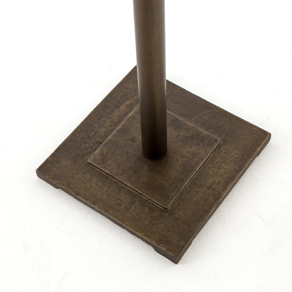 Fannin Bar Table In Acid Aged Brass In Bar