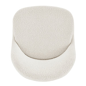 Adriana KD Fabric Accent Chair Walnut Legs, Solana Beige