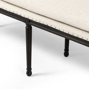 Lucille Dining Bench In 67" In Alcala Cream