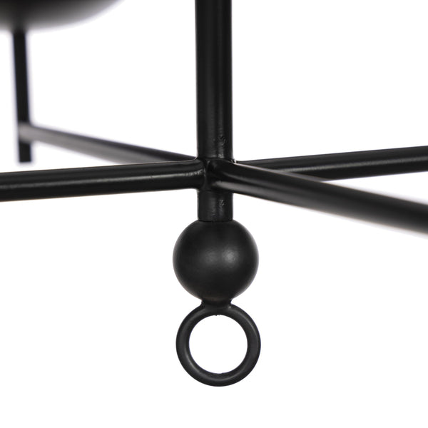 Harwick Chandelier - Jet Black