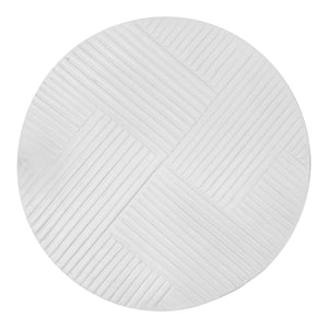 Moe's Foundation Outdoor Accent Table in White