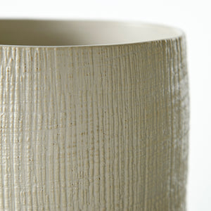 Leela Vase in White