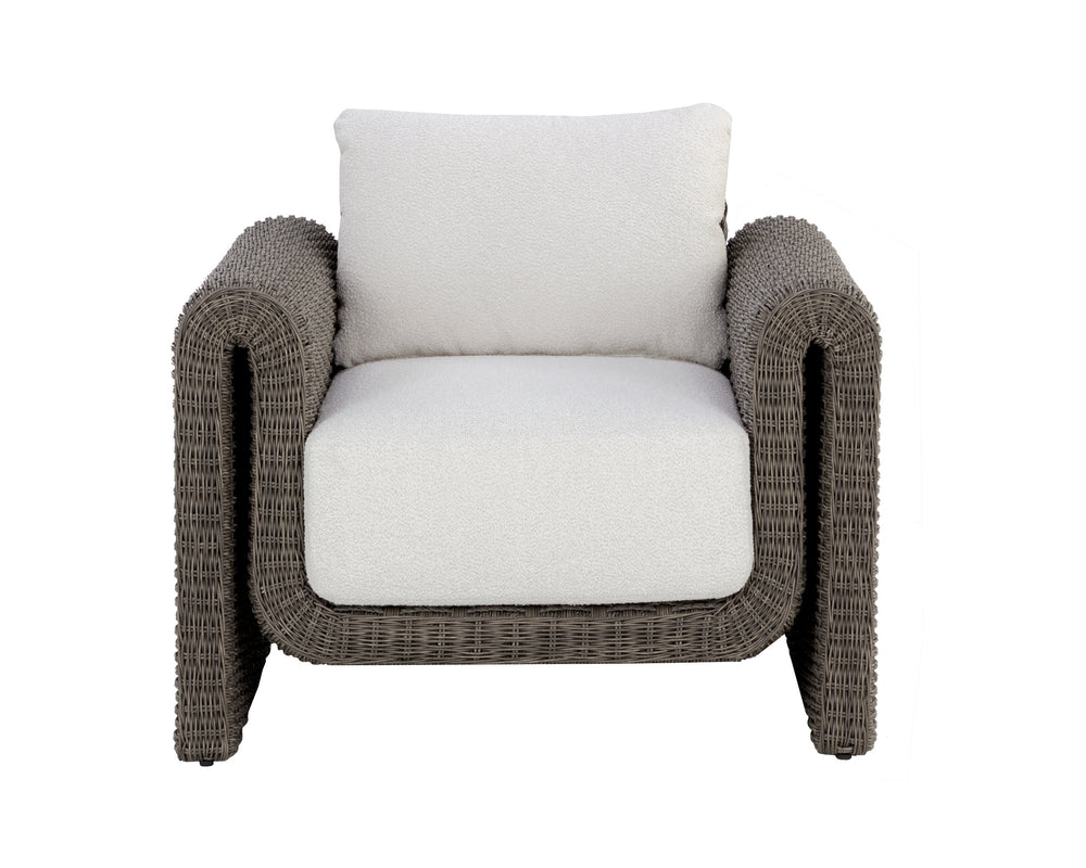 TIBI ARMCHAIR - GREY - LOUIS CREAM