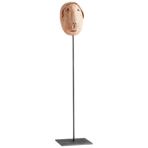 Stoic Java Sculpture In Rustic