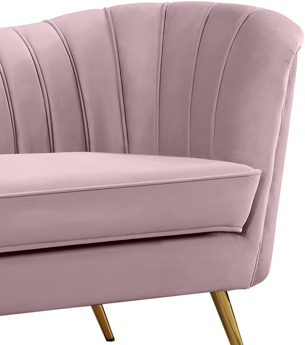 Josefina Sofa In Pink Velvet