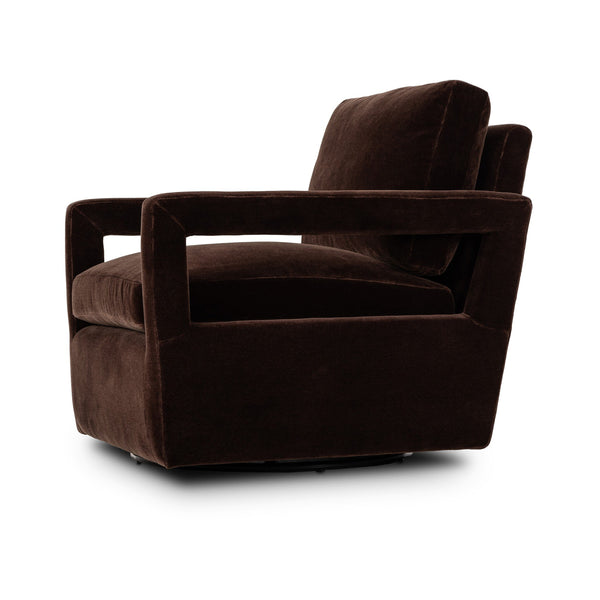 Olson Swivel Chair - Monte Chocolate