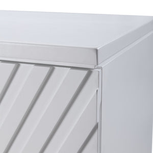 Colby Drawer Chest In White