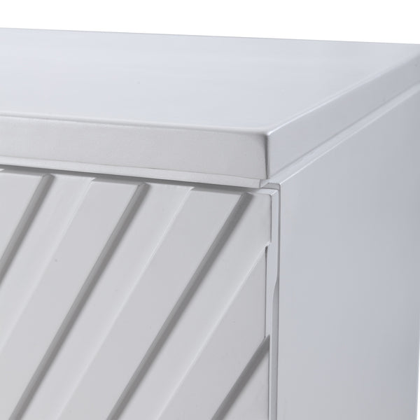 Colby Drawer Chest In White