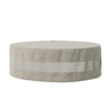 Weatherproof Outdoor Round Coffee Table Cover - Baron Grey