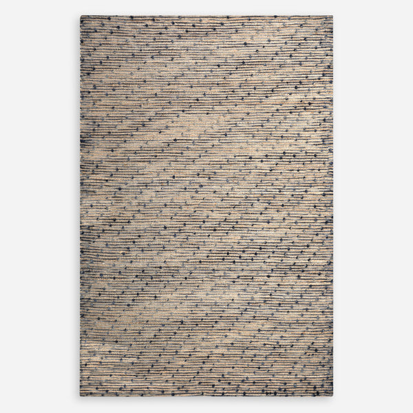 Imara handwoven 5' X 8' Area Rug In Navy