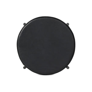 Nocona Bar + Counter Stool - Black Leather