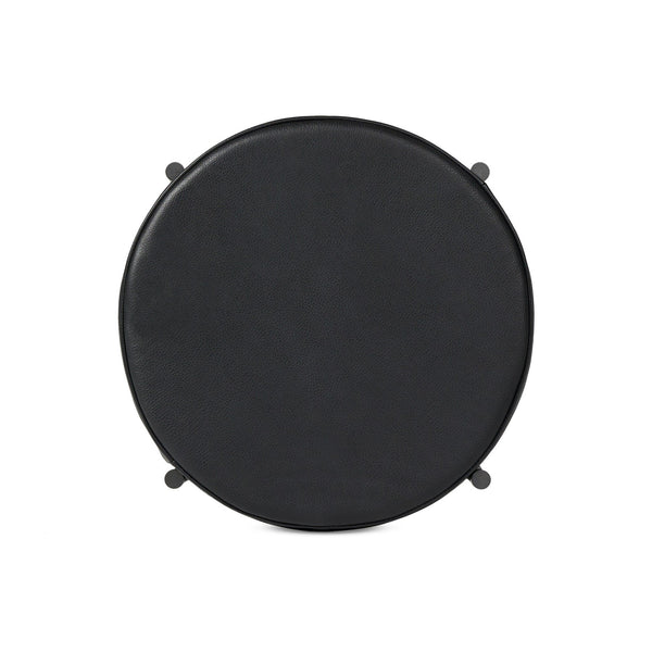 Nocona Bar + Counter Stool - Black Leather